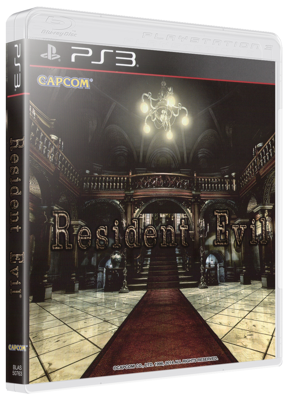 Resident Evil HD Remaster box art for Playstation 3
